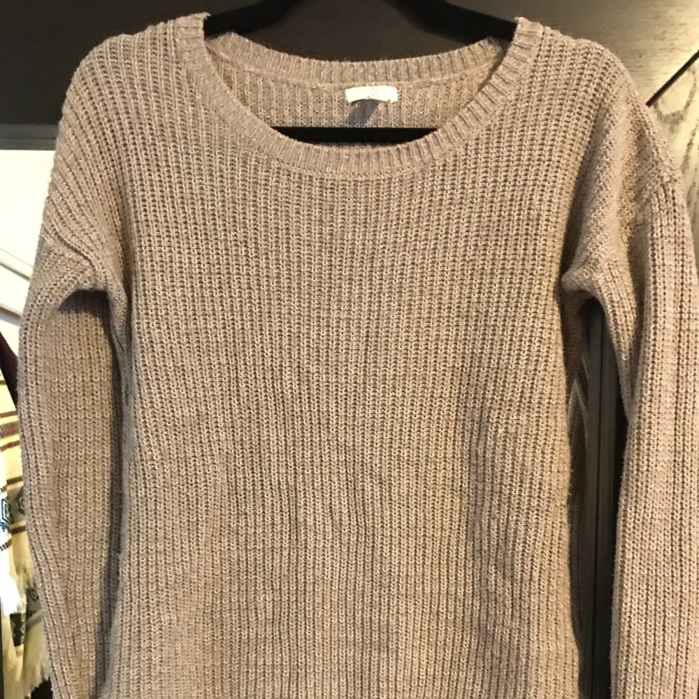 BP Tan Long Sleeve Sweater